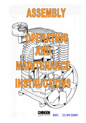 Chinook K Series Assembly, Operating, And Maintenance  Instructions