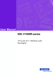 Advantech IDK-1110WR Series User Manual