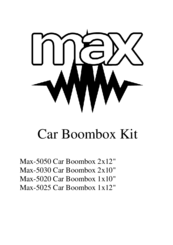 Tronios Max-5020 Car Boombox 1x10