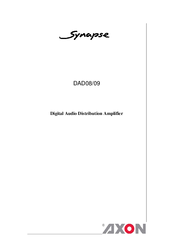 Synapse DAD09 Manual