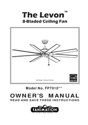 Fanimation The Levon FP7910 series Owner's Manual