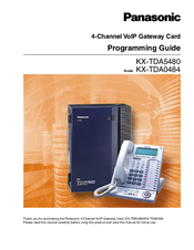 Panasonic KX-TDA 0484 Programming Manual