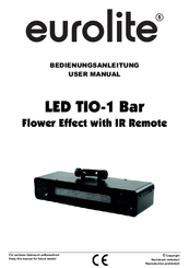 eurolite LED TIO-1 Bar User Manual