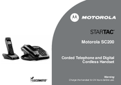 Motorola StarTAC SC200 Owner's Manual