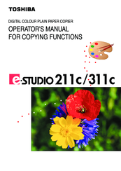 Toshiba e-studio 211c Operator's Manual