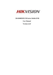 HIKVISION DS-8100HMFI-TH Series User Manual