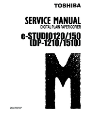 Toshiba DP-1210 Service Manual