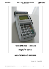 Gemalto MagIC3 C-series Maintenance Manual