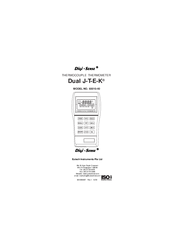 Digi-Sense Dual J-T-EK 60010-40 User Manual