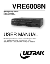 Ultrak VRE6008N User Manual