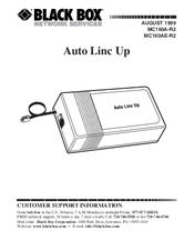 Black Box MC160AE-R2 User Manual