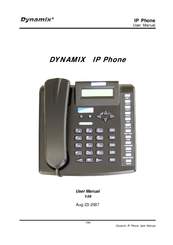 Dynamix IP Phone User Manual