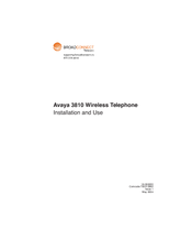 Avaya 3810 Installation And Use Manual