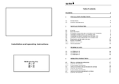 KAL-FIRE TWIN 38x15 Installation And Operating Instructions Manual