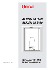 Unical ALKON 24 B 60 Installation And Servicing Manual