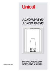 Unical ALKON 35 B 60 Installation And Servicing Manual
