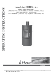 HETA Scan-Line 510D Operating Instructions Manual
