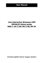 Orvaldi Vsinus 1.1K User Manual