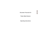 Elcometer Protovale 610 Operating Instructions Manual