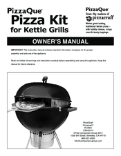Pizzacraft PizzaQue PC7001 Owner's Manual
