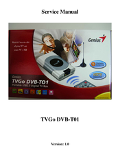 Genius TVGo DVB-T01 Service Manual