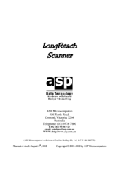 ASP LongReach Manual