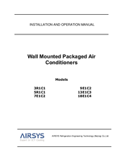 AIRSYS 7E1C2 Installation And Operation Manual