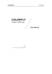 Colorfly CT801 Eyas User Manual