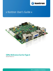 Kontron COMe Ref.Carrier T6 User Information