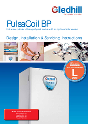 Gledhill PulsaCoil PCBP 180 Design, Installation & Servicing Instructions