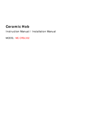 Elfa MC-CRSL302 Instruction Manual