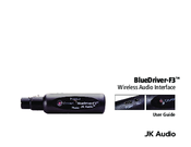 JK Audio BlueDriver-F3 User Manual