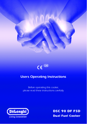 DeLonghi DSC 90 DF FSD User Operating Instructions Manual
