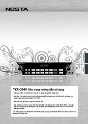 Nosta TKR-304V User Manual