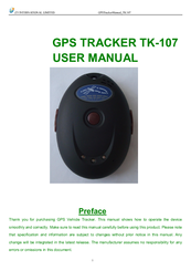 ZY International TK-107 User Manual
