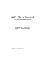 Axel AX3000 80WMS User Manual
