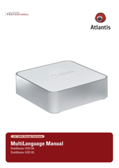 Atlantis DiskMaster HDE104 Multilanguage Manual
