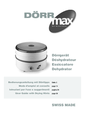 DÖRRmax Geb-DoerMax-8231 User Manual With Drying Hints