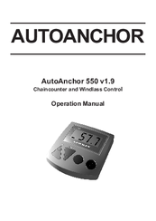 Lewmar AutoAnchor 550 Operation Manual