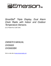 Emerson SmartSet CKS9005BK Owner's Manual