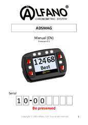 Alfano ADSMAG Manual
