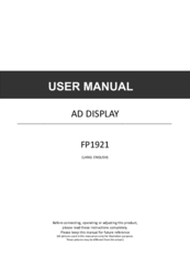 Rell Healthcare FP1921 rellhealthcare User Manual