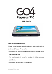 GO4 Pegasus 710 User Manual