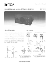 Toa SM-25A Instruction Manual