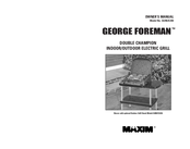 Maxim George Foreman GGR62CAN Owner's Manual