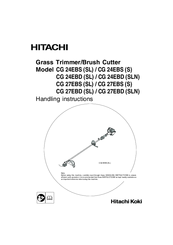 Hitachi CG 27EBDSLN Handling Instructions Manual