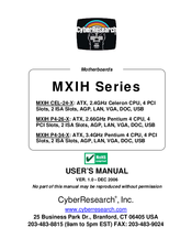 CyberResearch MXIH P4-26-X User Manual