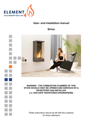 Element4 Sirius User And Installation Manual