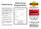 Redgum RGCD5ENR Operating Instructions