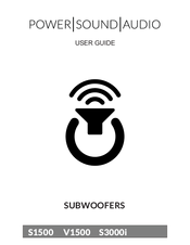 Power Sound Audio V1500 User Manual